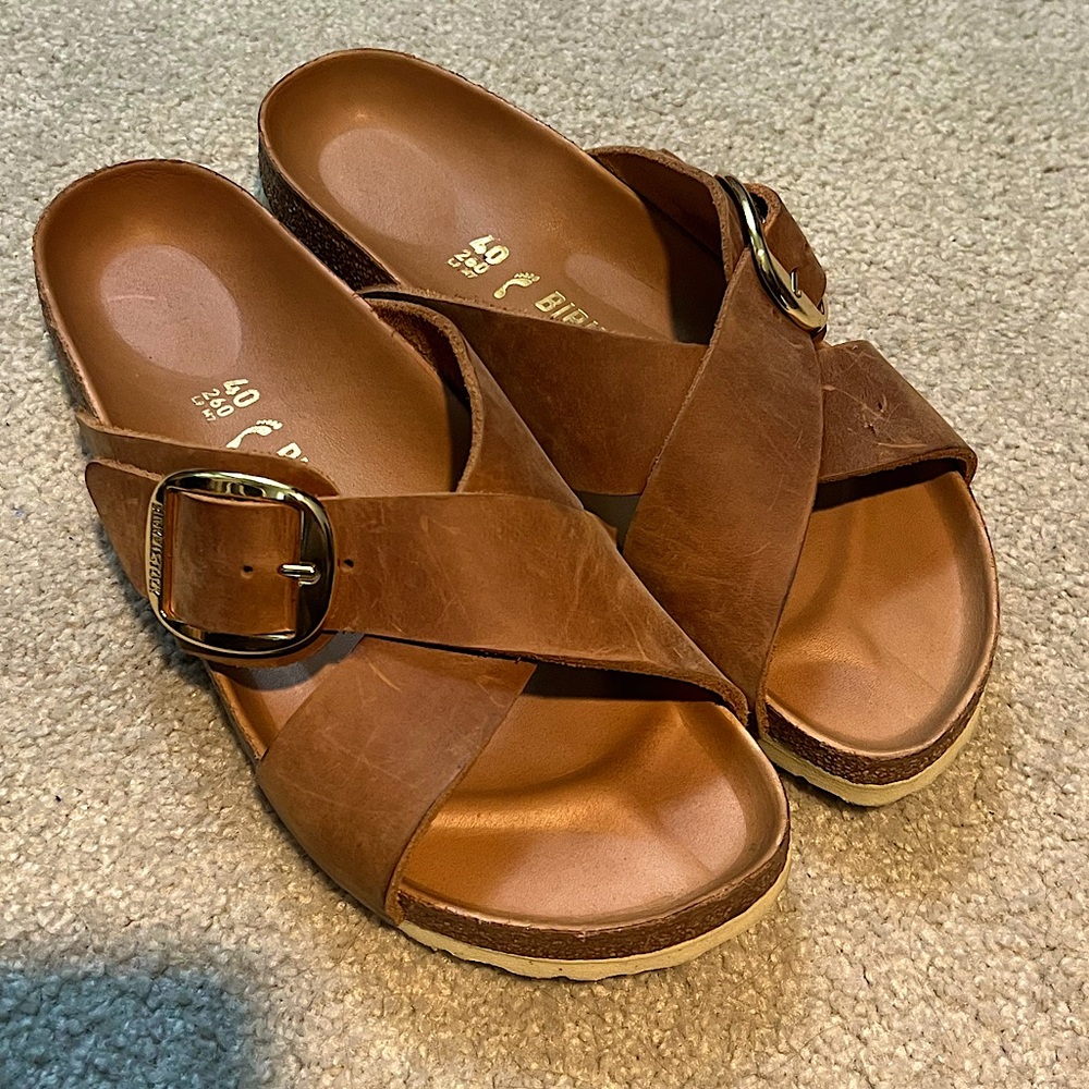Birkenstock Siena Big Buckle Sz 9